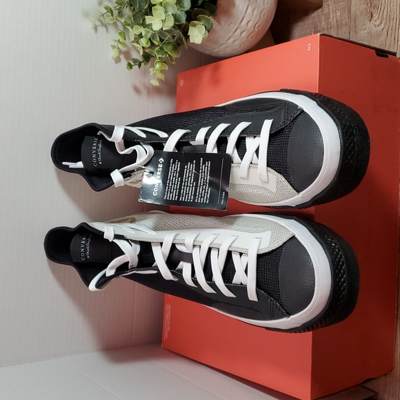 Converse All Star Chuck 70 Hi White & Black Mesh Mens Sz / 170419C - Picture 6 of 12